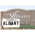 thumbnail image 2 of Albany Georgia Novelty Metal License Plate Tag, 2 of 2