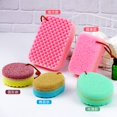 thumbnail image 2 of Esponja de baño de ondas pequeñas, esponja exfoliante para frotar la espalda, esponja de limpieza de baño de doble cara, artefacto unisex, 2 of 5