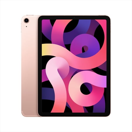 2020 Apple 10.9-inch iPad Air Wi-Fi + Cellular 64GB - Rose Gold (4th Generation)
