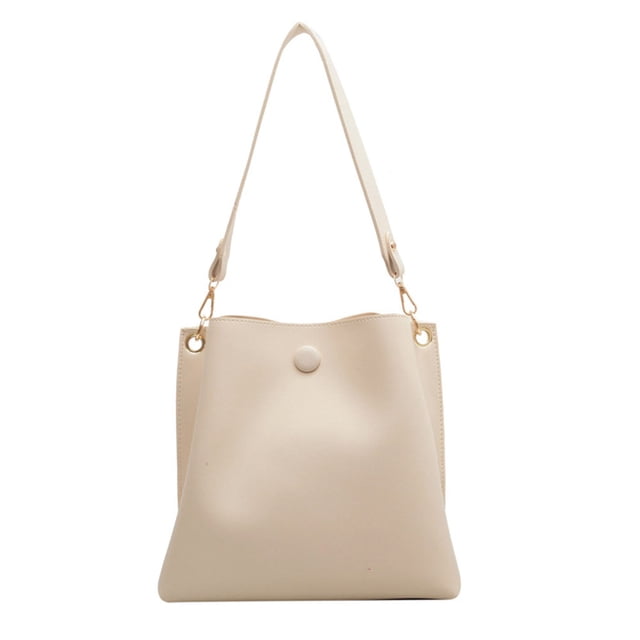 Hukapapa Bolso de mano Bolso de mujer con cremallera Bolso pequeño de moda Bolso Mini Hobo Bolso bandolera Blanco