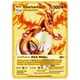 thumbnail image 3 of Pokemon inglés juego de Metal tarjeta de colección figura de Anime Charizard Pikachu Blastoise Mewtwo colección de batalla tarjeta juguete para regalo, 3 of 4