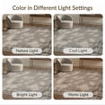 thumbnail image 7 of ODIKA Throw Large Checkered Vintage Distressed Decorative Motifs Couch Non-Slip Chair-Friendly for Home Office, Gaming Room, Under Desk, 7 of 7