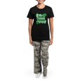 thumbnail image 4 of CafePress - Irish Dancer Pajamas - Women's Short Sleeve Print T-Shirt and Pants Dark Cotton Pajama Set, 4 of 7