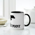 thumbnail image 6 of CafePress - GET TO THE POINT RECTANGLE Mug - 11 oz Ceramic Mug - Novelty Coffee Tea Cup, 6 of 6