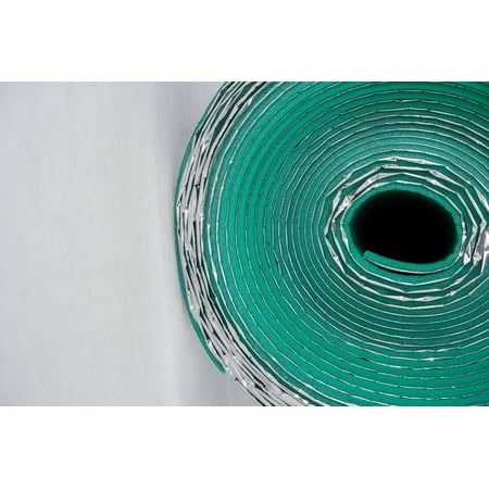 PRODURA 5 in 1 Sound/Thermal/Vapor Barrier,Odorless,Acoustics, 3mm, 100sqft underlayment, Green