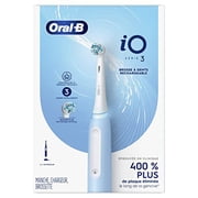 Oral-B iO3 Electric Toothbrush (1) with (1) Ultimate Clean Brush Head and (1) Charger