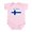 Petal Pink, variant on CafePress - Finnish Infant Bodysuit - Baby Light Bodysuit, Size Newborn - 24 Months