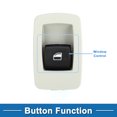 thumbnail image 3 of Interruptor de ventana eléctrica Unique Bargains No. 61319113772 para el lado del pasajero delantero derecho, control de ventana para BMW 528i 535i 550i gris, 3 of 7