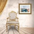 thumbnail image 3 of Calcasola, Stephen 18x15 Gold Ornate Wood Framed with Double Matting Museum Art Print Titled - Point Judith Rhode Island Harbor, 3 of 4