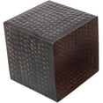 thumbnail image 6 of MyGift Antique Hammered Brushed Bronze Tone Metal Tissue Box Holder, 6 of 7