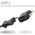 thumbnail image 5 of Ckitze US-6PC European to American Outlet Plug Adapter (6PCS), 5 of 5