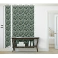 thumbnail image 5 of Ambesonne Leaves Greenery Peel & Stick Wallpaper for Home, Exotic Monstera Art, 13"x100", Peacock Green Mustard, 5 of 5