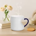 thumbnail image 7 of Heart Mug,Heart-Shaped Color Changing Ceramic Mug,Heart Shaped Mug,Coffee Cup With Handle That Reveals Surprise Design When Filled With Hot Beverage Romantic Gift For Her/Him, 7 of 7