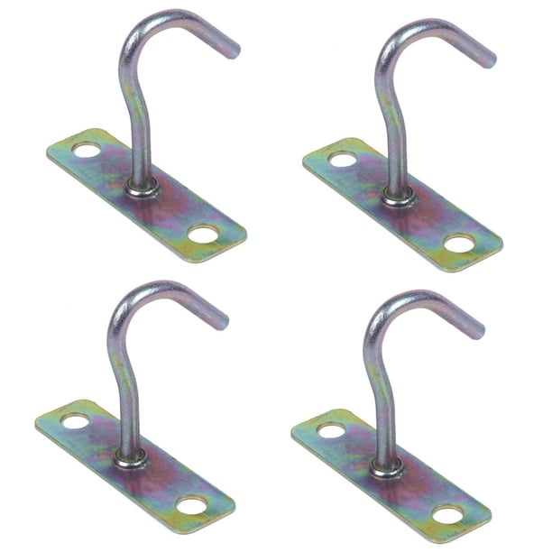 4X Accesorio de Ventilador de Metal En Forma de J Montaje En Techo Gancho Gancho 80 mm Altura