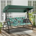 Porch Swing Cushions Outdoor, 23 Seat Swing Replacement Cushions Waterproof, 4" Thick Bench