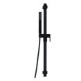thumbnail image 4 of akuaplus® 1-setting Matte Black square Shower Head with Adjustable Post, 4 of 7