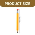 thumbnail image 4 of 100 Pack #2 Pre Sharpened Pencils Yellow Writing Pencils with Erasers for Classroom, Drawing and Gifts, 4 of 9