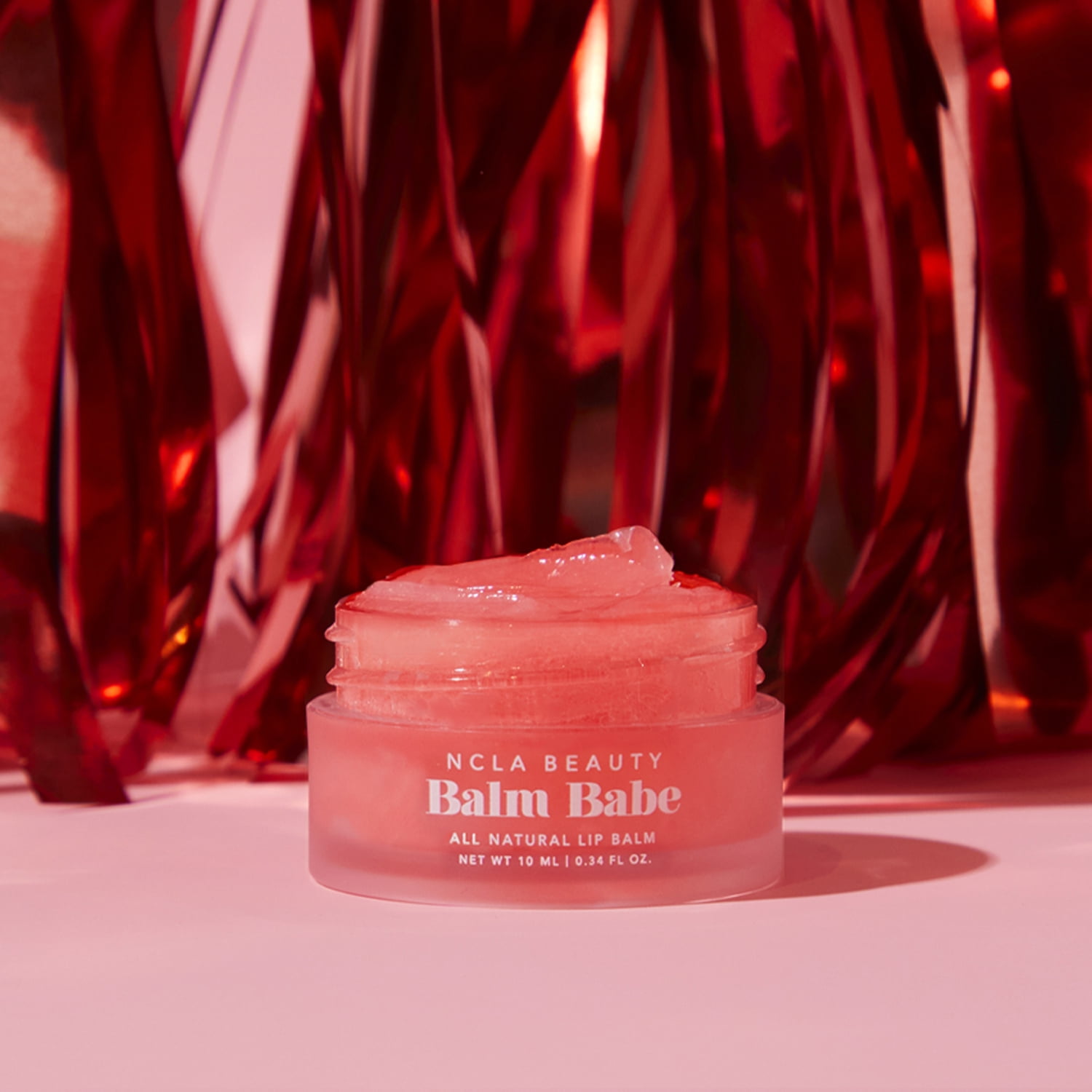 NCLA Beauty Balm Babe Pink Champagne Lip Balm