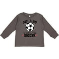 thumbnail image 3 of Inktastic Soccer Sports for Kids Boys or Girls Long Sleeve Toddler T-Shirt, 3 of 5