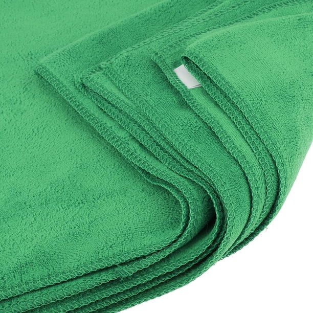 Toalla Suave para Lavar Coche Motocicleta Herramienta de Limpieza Súper Absorbente de 60mm *180mm Verde Soledad Toalla de limpieza de limpieza