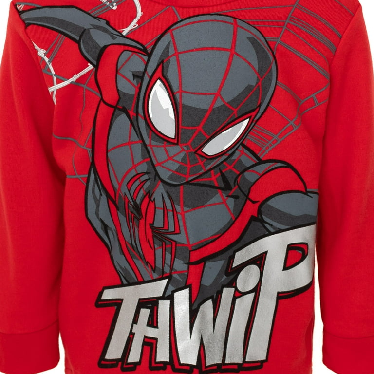 Marvel Spiderman Boys Size 3 Long Sleeve Hoodie T-Shirt