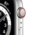 thumbnail image 3 of Apple Watch Series 6 GPS + Cellular, 44mm Silver Stainless Steel Case with Silver Milanese Loop, 3 of 8