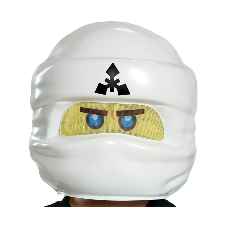 Disguise Child's LEGO® Ninjago Movie Zane White Ninja Mask Costume Accessory Walmart.com