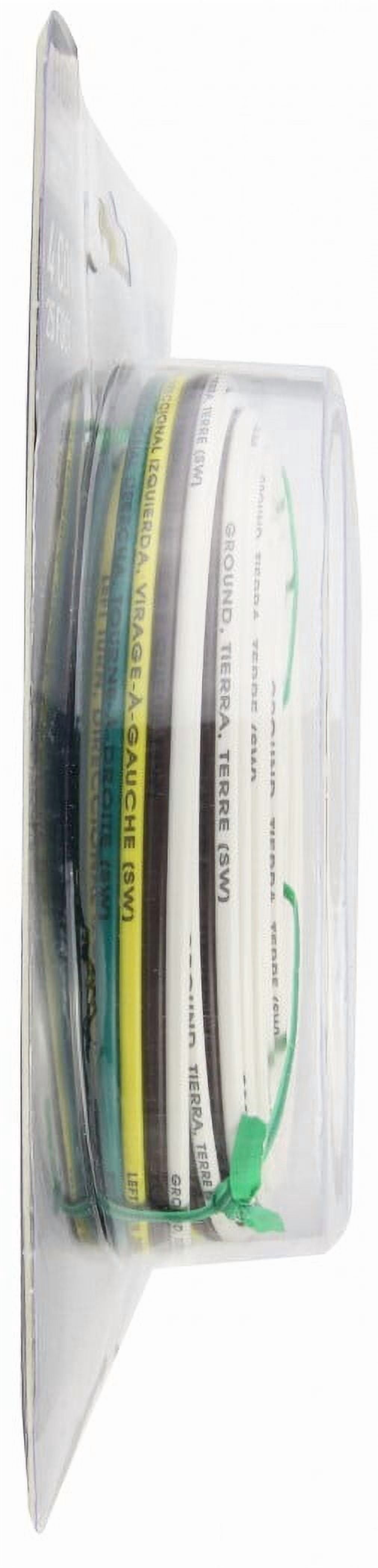 (2 pack) Hopkins Towing Solutions 25 feet of 16 Gauge 4 Conductor Wire, 49915