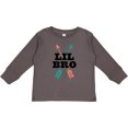 thumbnail image 3 of Inktastic Lil Bro Boys Native Arrow Brother Boys Long Sleeve Toddler T-Shirt, 3 of 5
