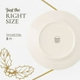 thumbnail image 7 of Spode Christmas Tree Polka Dot Dessert Plate (Set of 4) - Festive 8-Inch Stoneware Plates for Holiday Entertaining, Appetizers, Snacks - Microwave, Dishwasher, Freezer Safe Party Appetizer Dishes, 7 of 7