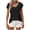 Black, variant on Women's Short Sleeve Sweaters Knit Tops V Neck Summer Knit Pullover Casual Slim Blouses Sweaters for Women