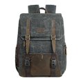 thumbnail image 2 of Breathable Waterproof Canvas Camera Backpack (Military Green), 2 of 5