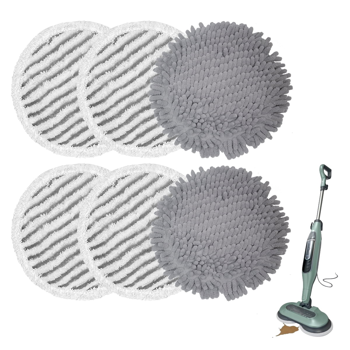 6 Pack S7000 Replacement Steam Mop Pads For Shark S7000AMZ S7001
