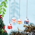 thumbnail image 5 of WEBEEDY 4Pcs 4 Colors PVC Cartoon Lucky Cat Doll Charms Ceiling Fan Pull Chain Extenders with Iron Ball Chain Mixed Color 300mm 1pc/color, 5 of 7