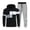 Black&1080, variant on Mens Sweatsuit 2 Peice Sets Casual Men's Jogging Tracksuit Set Patchwork Color Pullover Hoodies Pants Warm Fall Winter Sweat Suit for Men