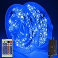thumbnail image 1 of Guirnalda de luces Decute, 500 LED, 50 m, con mando a distancia azul para Halloween, 1 of 7