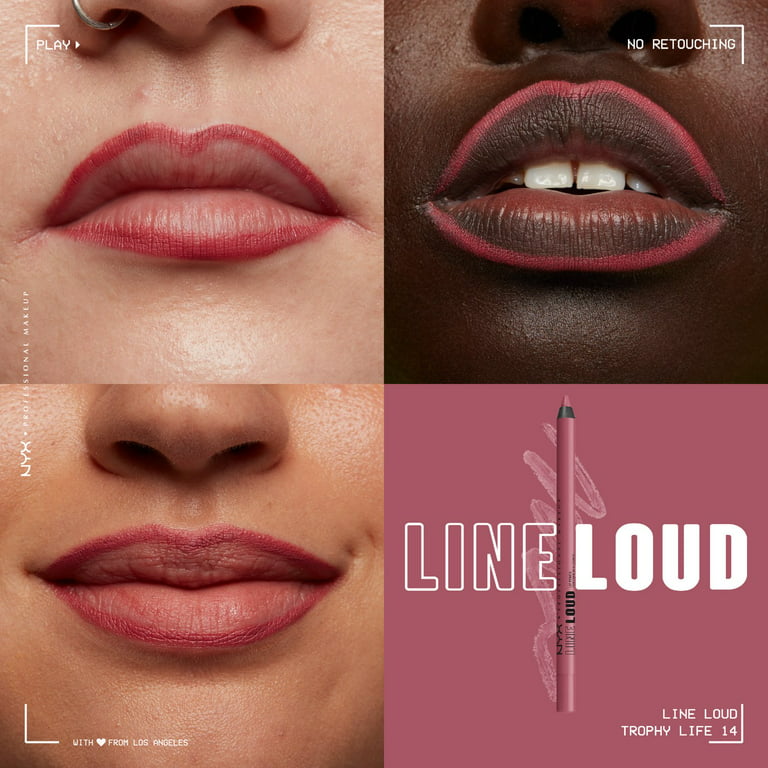 Nyx Professional Makeup Line Loud Trophy Life Lip Liner | Walgreens