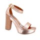 thumbnail image 1 of Zapatilla para Mujer con Tacon Sandalias Gely 855 T-23 ZAPATERIAS MEXICO 855-ORO-RSA, 1 of 6
