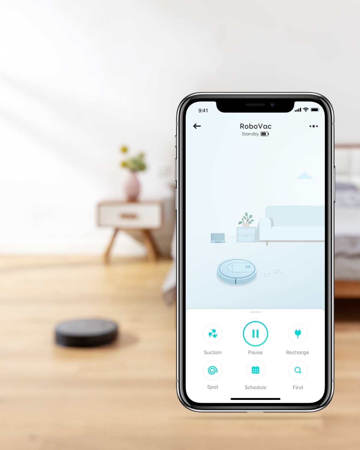 Eufy - Brandclub - eufy RoboVac G10 Hybrid, Robot Vacuum Cleaner
