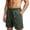 Army Green, variant on Men's Cotton Blend Straight Leg Sweat Shorts 7 Inch, Elastic Waist Drawstring Casual Shorts with Side Pockets, Loose Fit Breathable Workout & Lounge Shorts Khaki