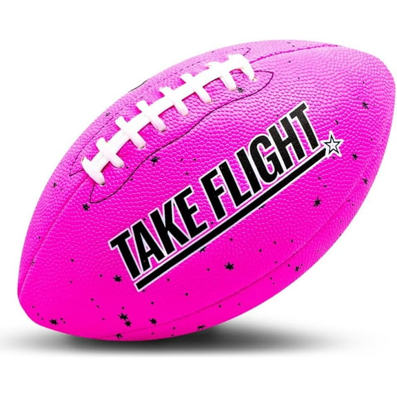 TAKE FLIGHT FLAG FOOTBALL, OFFICIAL GAME BALL ECO LEATHER
