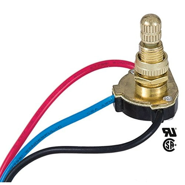 3 Way 4 Position 2 Circuit Rotary Switch With Removable Knob 5 8 Shank By B P Lamp Com 4 Position 2 Circuit Rotary Switch, What Is A Rotary Switch On Lamp