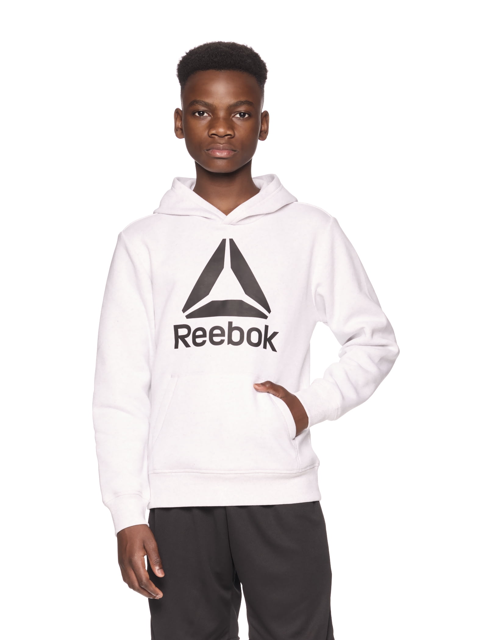 Reebok Kid's Unisex Game Day Fleece Hoodie, Sizes 4-18