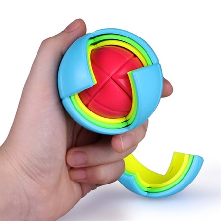 Bzdzmqm under $5 Puzzle BallToy, 3D Puzzle Ball Brain Teaser Game, Educational AssemblyToyforKids, DIY Maze Puzzle Ball, Intelligence DevelopmentToy, Family Entertainment Game