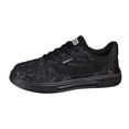thumbnail image 3 of Women's Lace Mesh Sneakers Breathable White Floral Pattern Casual Walking Shoes Lightweight Fashion Tennis Shoes for Summer, 3 of 9