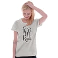 thumbnail image 3 of Cute Sassy Fashionista Forever Cool Womens Slim Fit Graphic Tee Brisco Brands X, 3 of 5