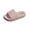 Pink, variant on Purcolt Pillow Slippers for Men and Women, Cushi Oned Thick Sole Quick Drying Beach Sandals Lightweight Non Slip Open-toe EVA Shower Sandals House Slippers