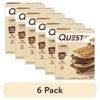 (6 pack) Quest Protein Bar, Smores, 20g Protein, Gluten Free, 4 Count