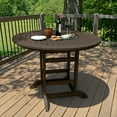 thumbnail image 2 of Highwood 48" Round Dining Table - Counter Height, Outdoor, Eco-friendly, Synthetic Wood, 2 of 4