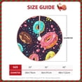 thumbnail image 2 of Balery Donuts1 Printed Christmas Tree Skirt , Merry Christmas Party Christmas Tree Decoration,Adjustable Tree Skirt-30", 2 of 6